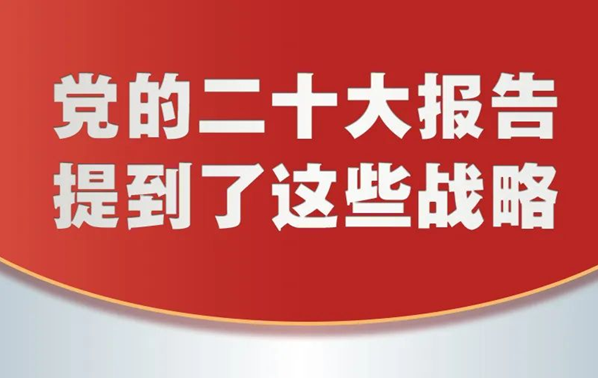 黨的二十大報(bào)告，提到這些戰(zhàn)略